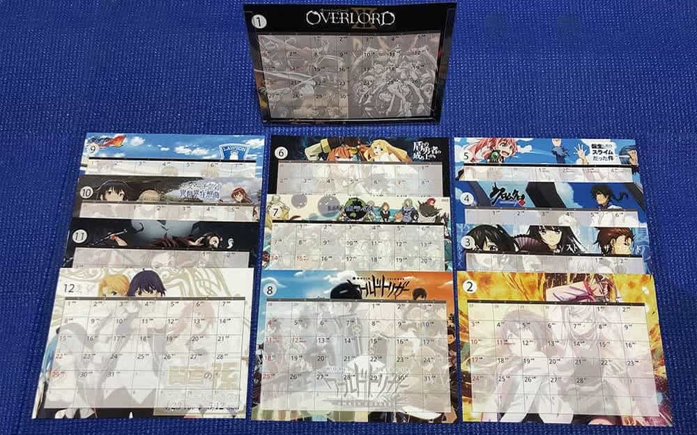 自作カレンダー