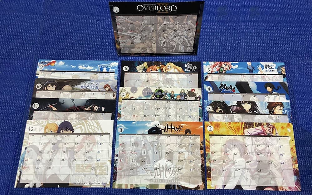 自作カレンダー